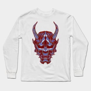 Skull Illustration Long Sleeve T-Shirt